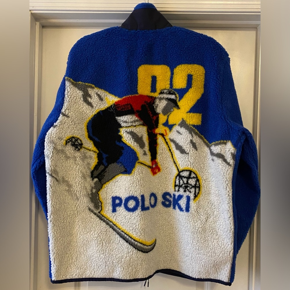 New with tags Polo Ralph Lauren high pile fleece 92 ski jacket XL
